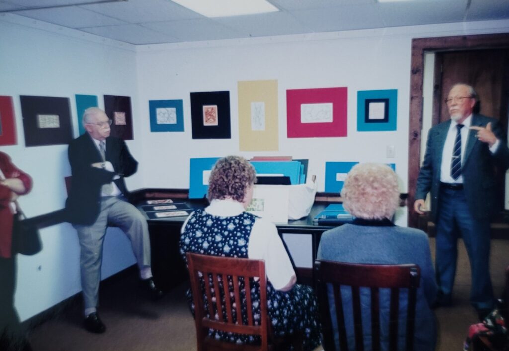 Archives: Artist John Just Ellis's lecture at the Seeds of Design Exhibit, Avon, Connecticut, USA